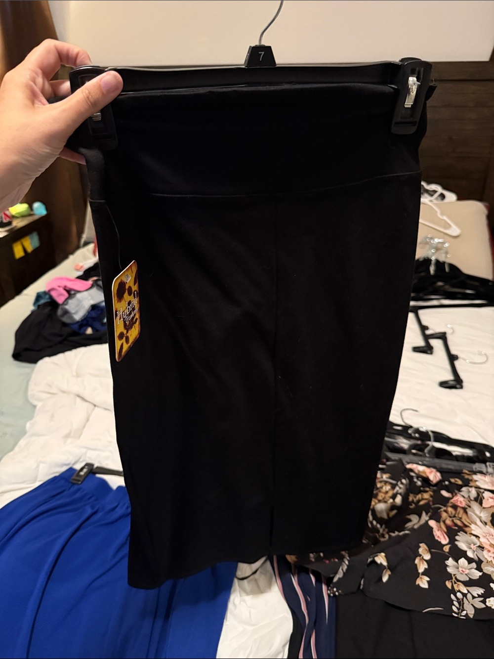 Black Pencil Skirt - Women